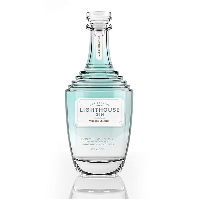 LIGHTHOUSE DRY GIN YEN BEN LEMONS 80 750ML 750ML