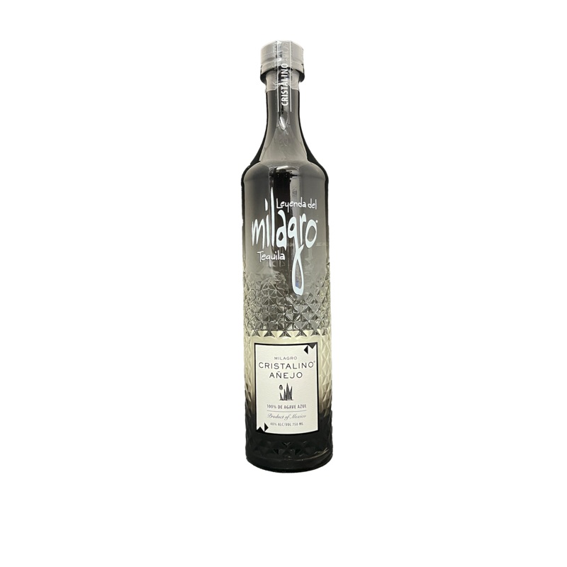 Milagro Cristalino Anejo Tequila 750ML