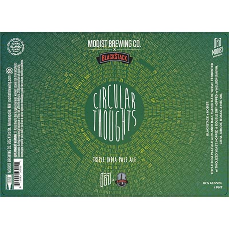 Modist Brewing Circular Thoughts TIPA 16OZ SINGLE CAN