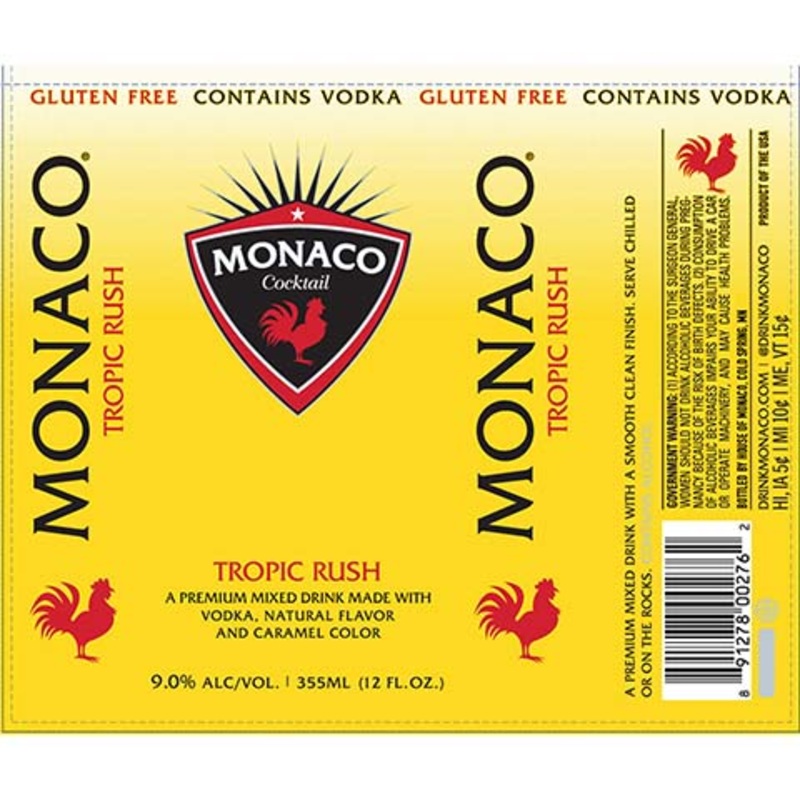 Monaco Tropic Rush 12OZ SINGLE CAN