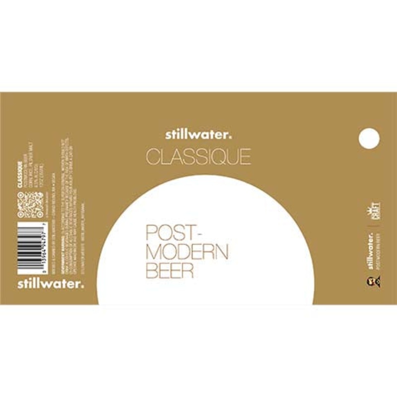Stillwater Classique Post Modern Beer 12OZ SINGLE CAN