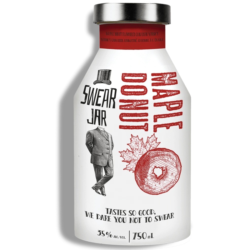 SWEAR JAR 6YR MAPLE DONUT CANADIAN WHISKY 750ML @ St. Albert [1043909] 750 ml