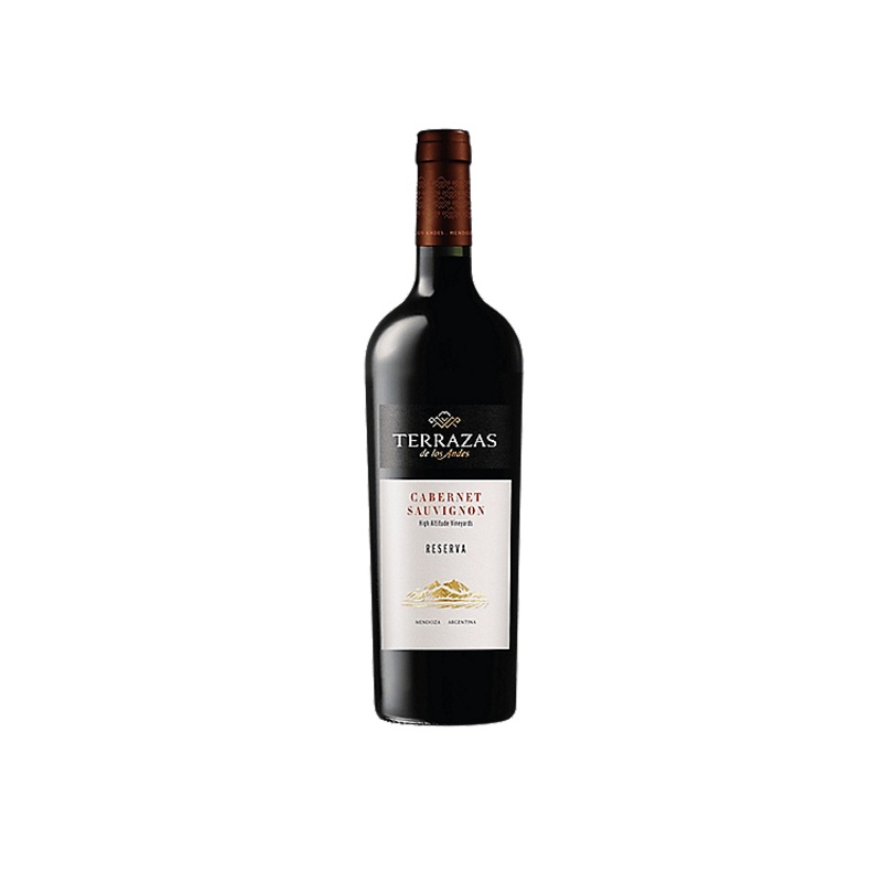 TERRAZAS DE LOS ANDES CABERNET SAUVIGNON RESERVA HIGH ALTITUDE VINEYARDS MENDOZA 2022 750ML 750ML