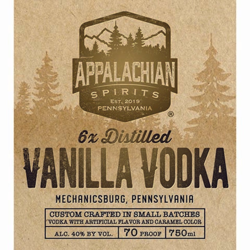 Appalachian Vanilla Vodka 750ML BTL