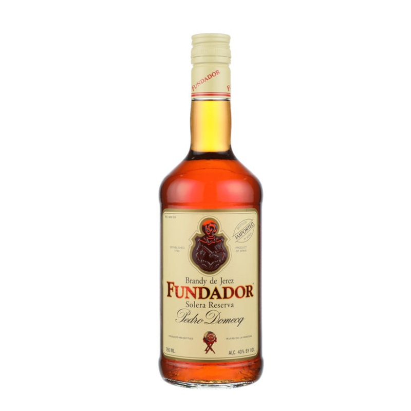FUNDADOR BRANDY DE JEREZ SOLERA RESERVA 80 750ML 750ML
