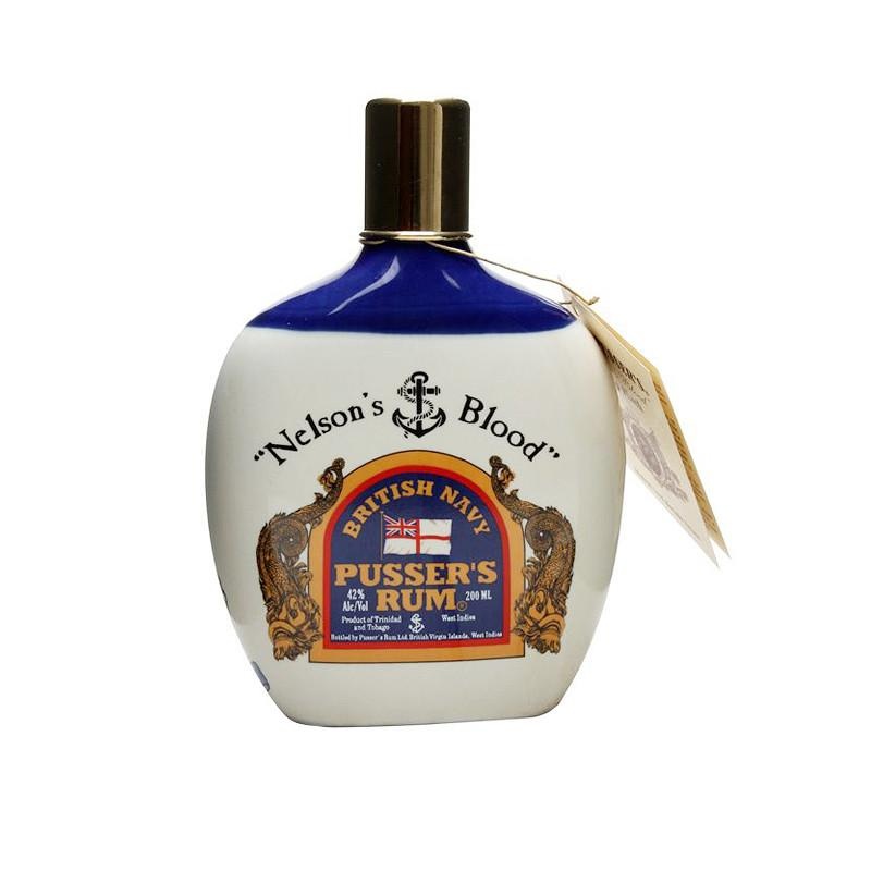 PUSSER’S CERAMIC HIP FLASK