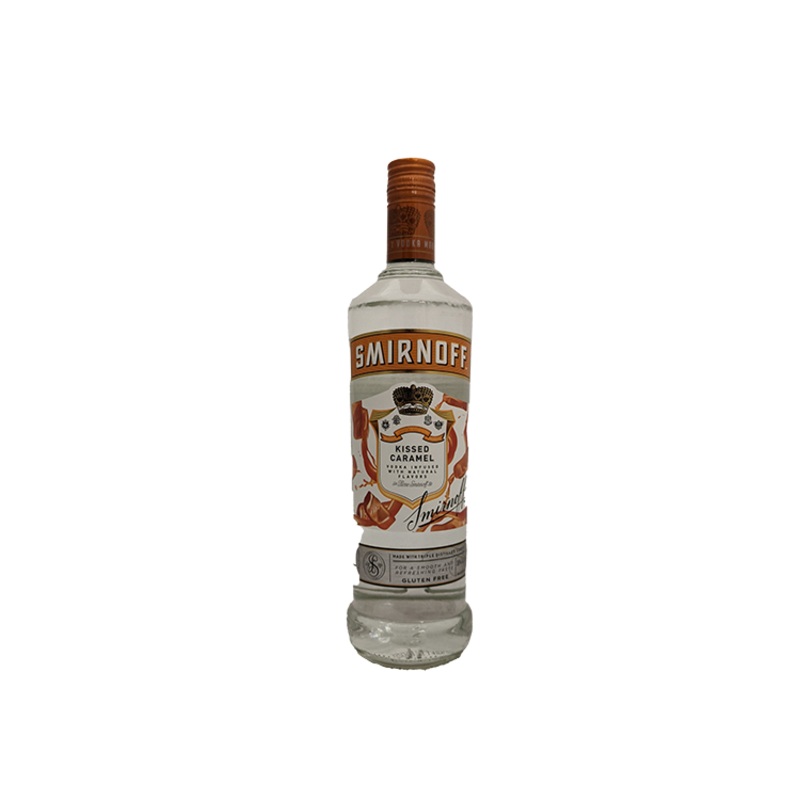 Smirnoff Kissed Caramel Vodka 750ML