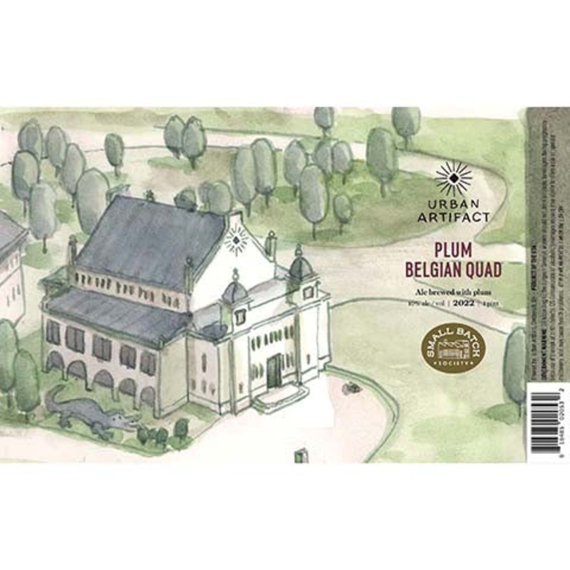 Urban Artifact Plum Belgian Quad Ale 16OZ SINGLE CAN