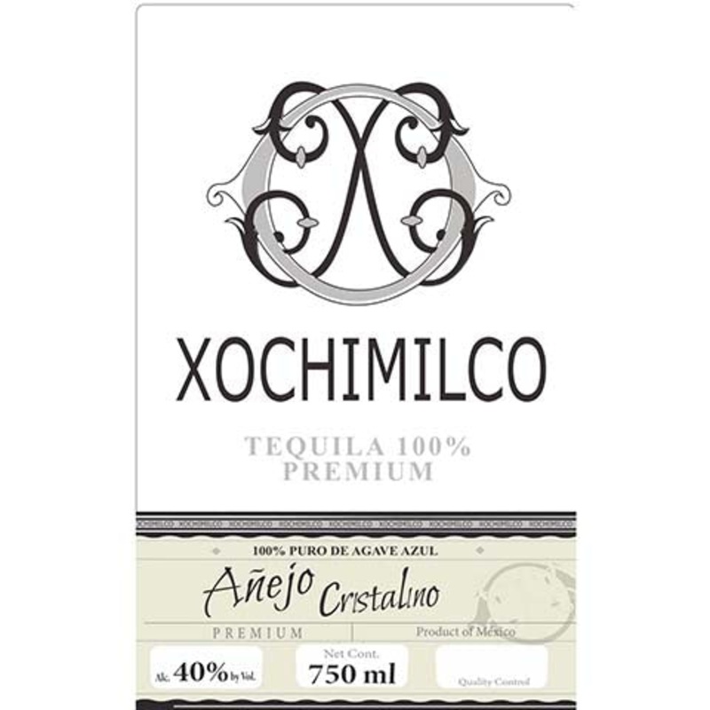 Xochimilco Tequila Anejo Cristalino 750ML BTL