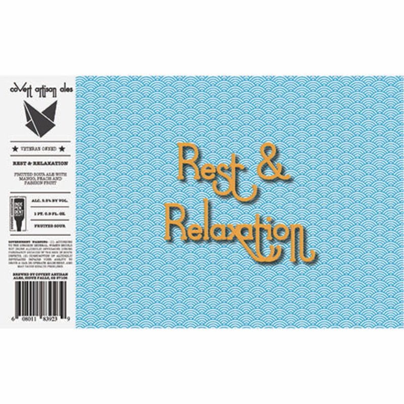 Covert Artisan Rest & Relaxation Fruited Sour Ale 16.9OZ SINGLE CAN