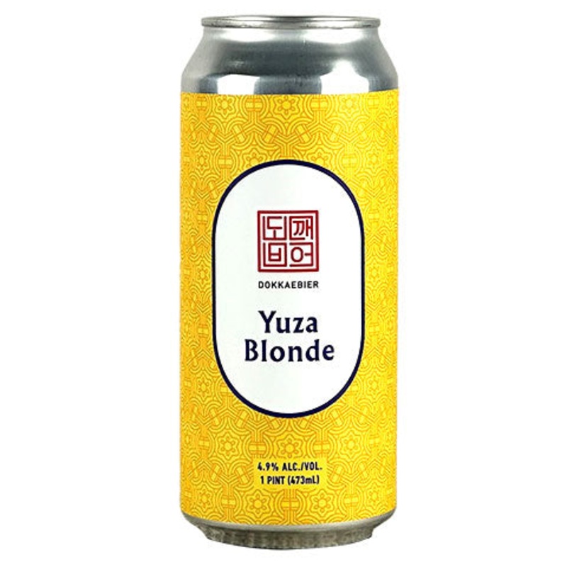 Dokkaebier Yuza Blonde Ale 16OZ SINGLE CAN