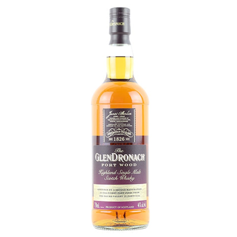 Glendronach Port Wood Highland Single Malt Scotch Whisky 750ML BTL