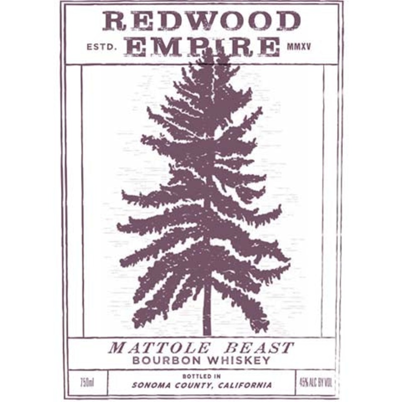 Redwood Empire Mattole Beast Bourbon Whiskey 750ML BTL