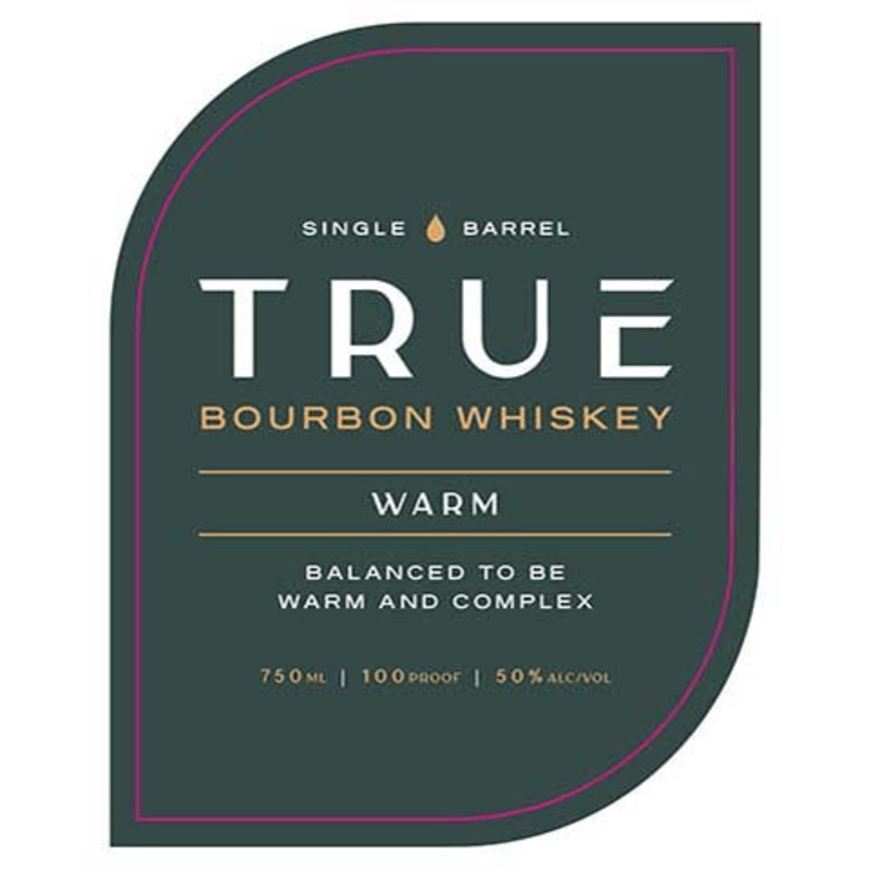 True Warm Bourbon Whiskey 750ML BTL