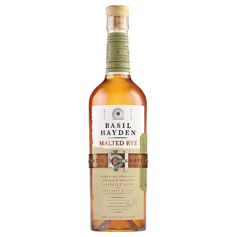 BASIL HAYDEN RYE WHISKEY MALTED 80 750ML 750ML