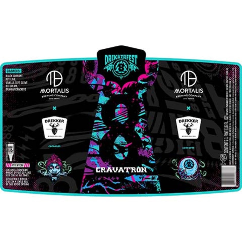 Drekker Gravatron DrekkerFest 8 Release 16OZ SINGLE CAN