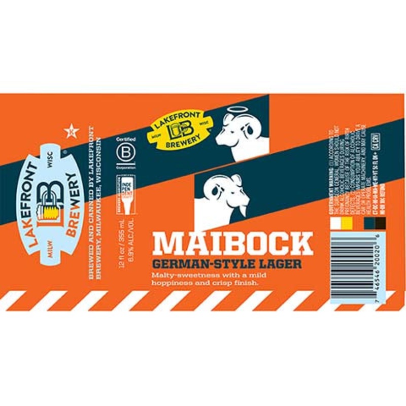 Lakefront Maibock Lager 12OZ SINGLE CAN