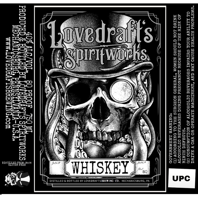Lovedrafts Spiritworks Whiskey