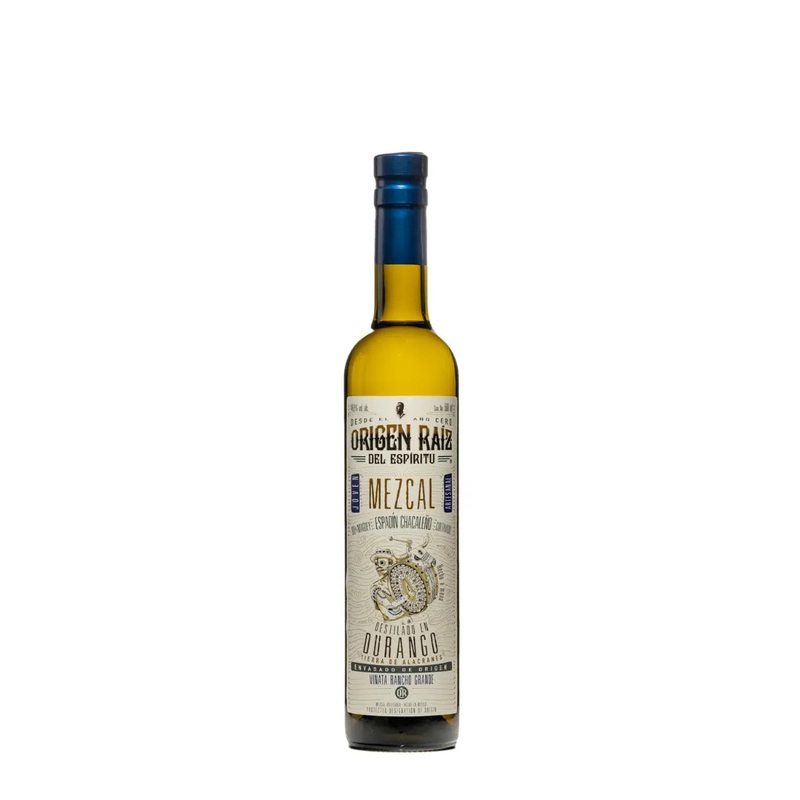 Origen Raiz Del Espiritu Chacaleno Las Quebradas Durango Mezcal 50.1% Alc 750mL