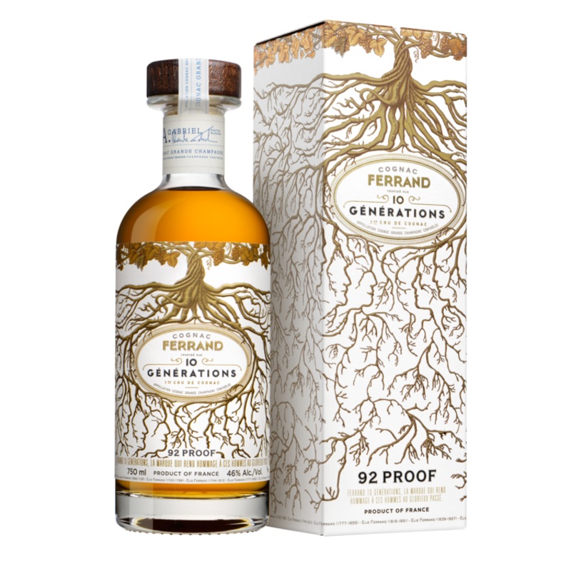 PIERRE FERRAND GRANDE CHAMPAGNE COGNAC 10 GENERATIONS 92 750ML 750ML