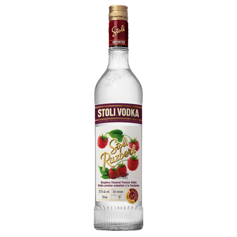 STOLI RAZBERI VODKA 750ML @ Windermere [1001566] 750 ml
