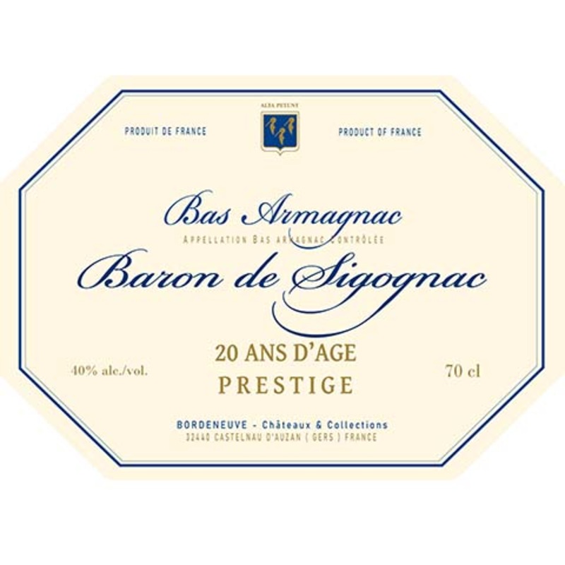 Baron De Sigognac 20 Ans D’Age Prestige 700ML BTL
