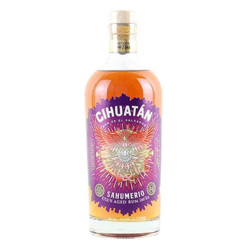Cihuatan Sahumerio Limited Edition Aged 14 Years Rum 750ML BTL