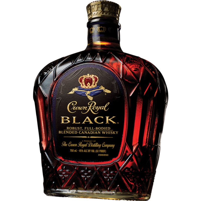 CROWN ROYAL CANADIAN WHISKY BLACK 90 750ML 750ML