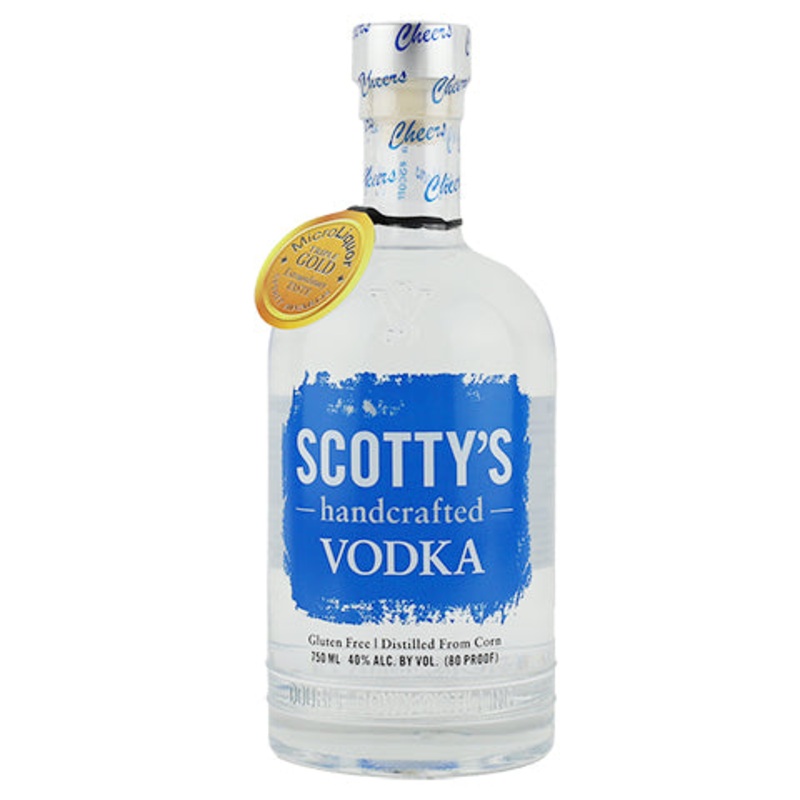 Scotty’s Handcrafted  Vodka 750ML BTL