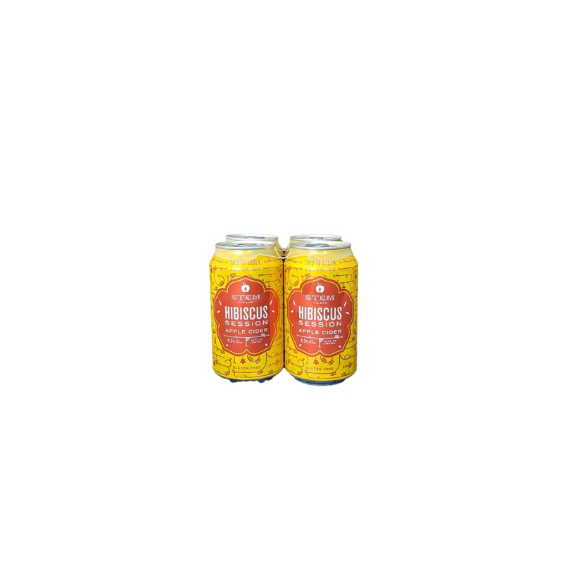 Stem Hibiscus Session Cider 4 Pack Cans