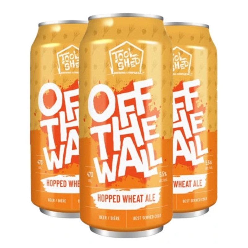 TOOL SHED OFF THE WALL HOPPED WHEAT ALE 473ML 4PK CAN @ Lethbridge [1056563] 1892 ml