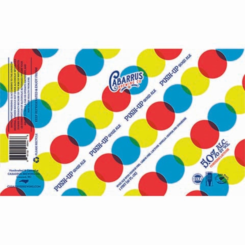 Cabarrus Push-Up Sour Ale 16OZ SINGLE CAN