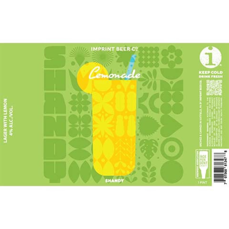 Imprint Lemonade Shandy 16OZ SINGLE CAN