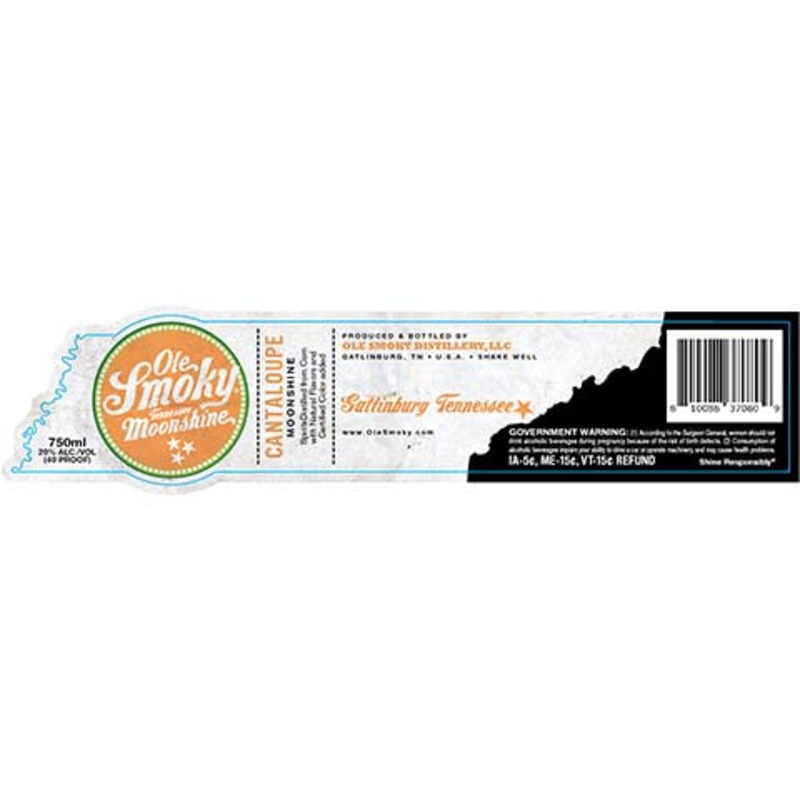 Ole Smoky Cantaloupe Moonshine 750ML BTL