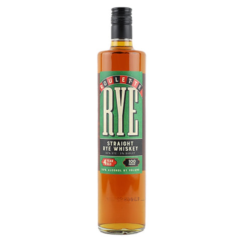 Roulette Rye 4yr Straight Rye Whiskey 750ML BTL