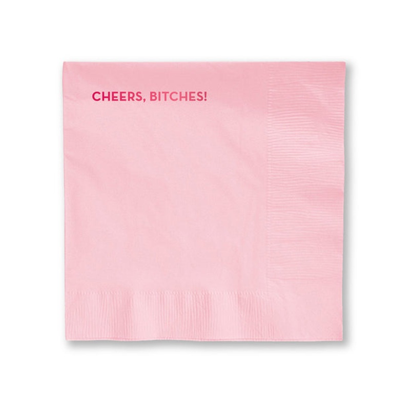 Sapling Press, “Cheers Bitches” Cocktail Napkin