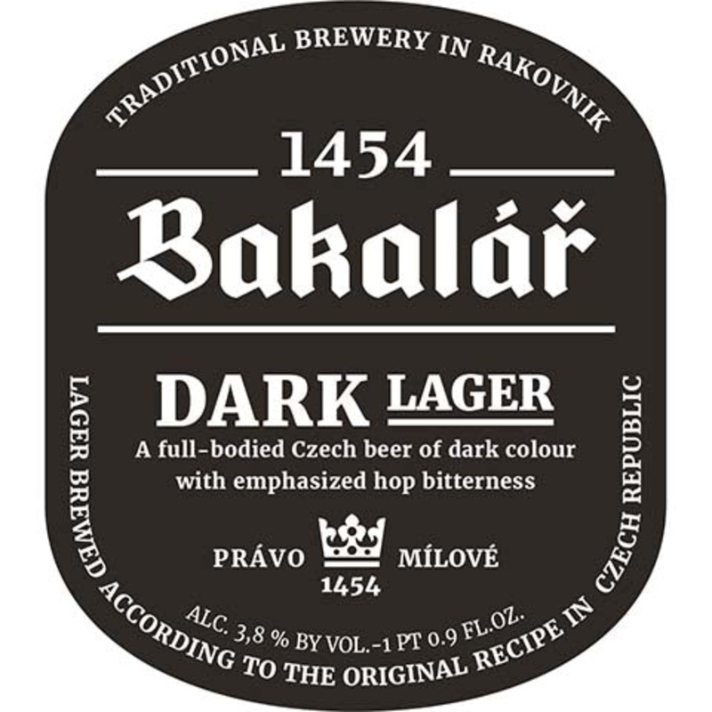 Bakalar Dark Lager 500ML BTL
