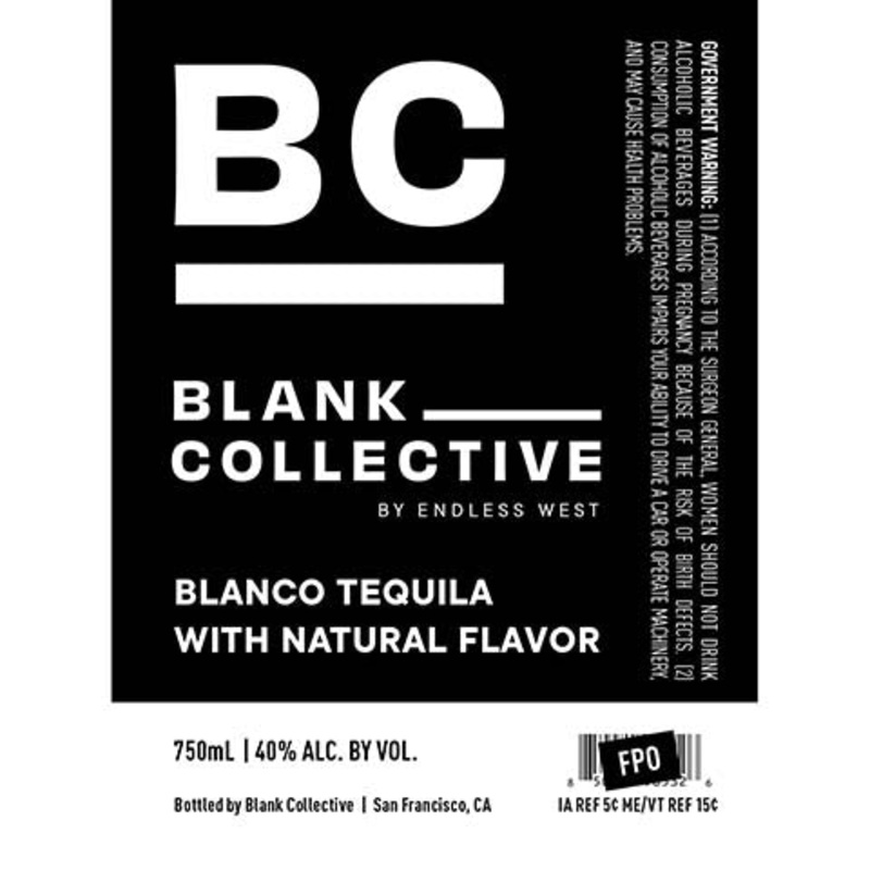 Blank Collective Blanco Tequila 750ML BTL