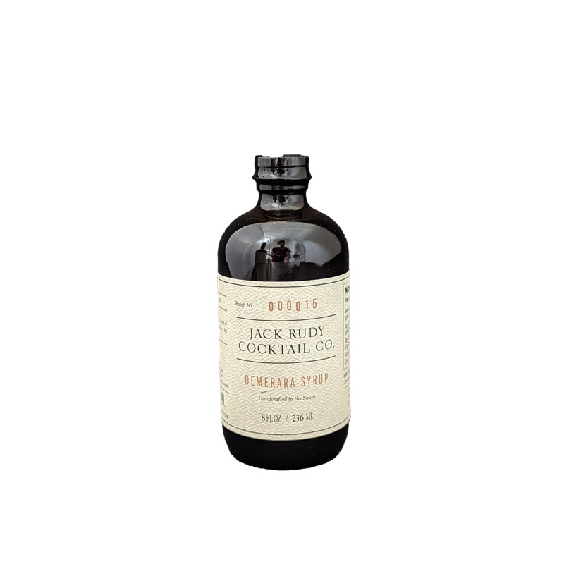 Jack Rudy Demerara Syrup 8oz