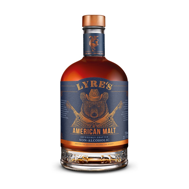 Lyre’s Bourbon American Malt Non-Alcoholic 700ML 700ml Bottle