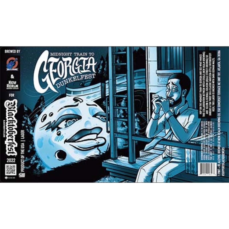New Realm Midnight Train To Georgia Dunkelfest 16OZ SINGLE CAN