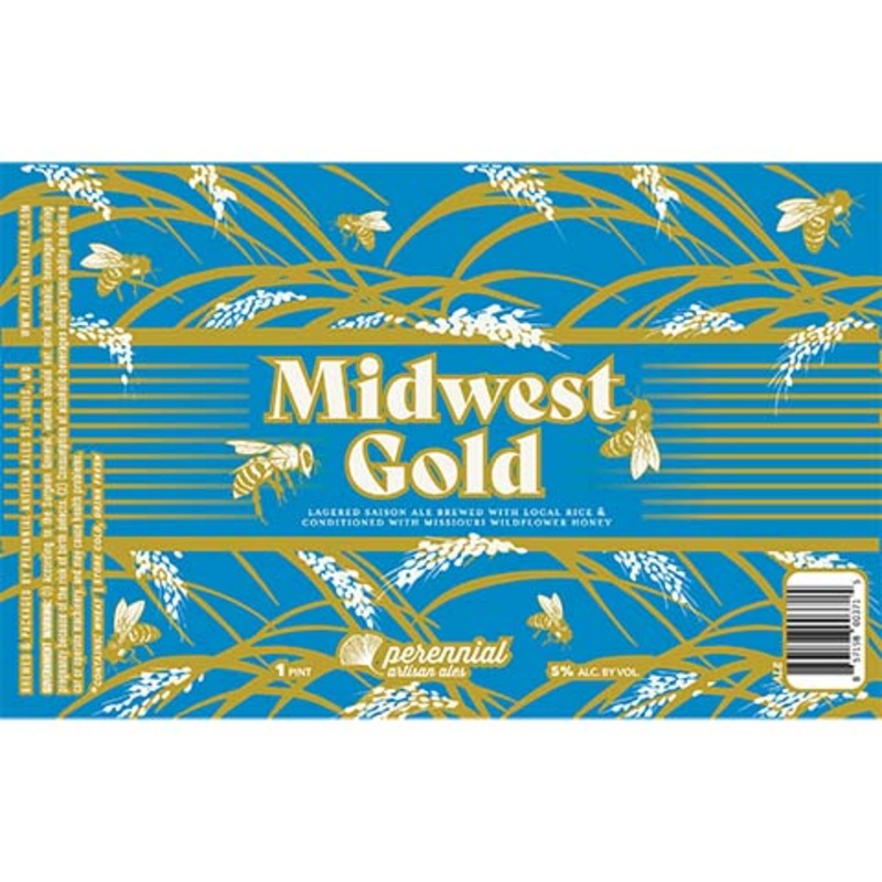 Perennial Midwest Gold Saison 750ML BTL