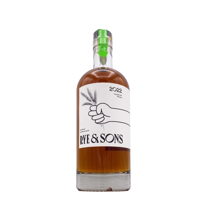 Rye & Sons Kentucky Rye Whiskey 97.5 PF  2022 750mL