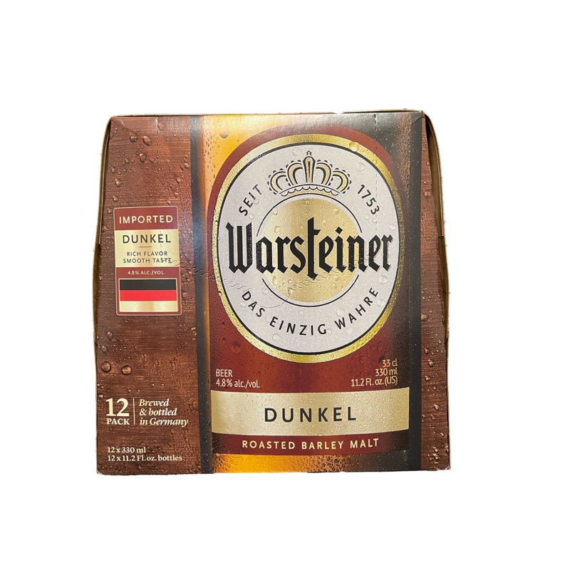 Warsteiner Dunkel 12 Pack Bottles