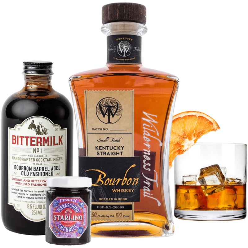 Wilderness Trail Bourbon Old Fashioned Gift Set Cheers to You