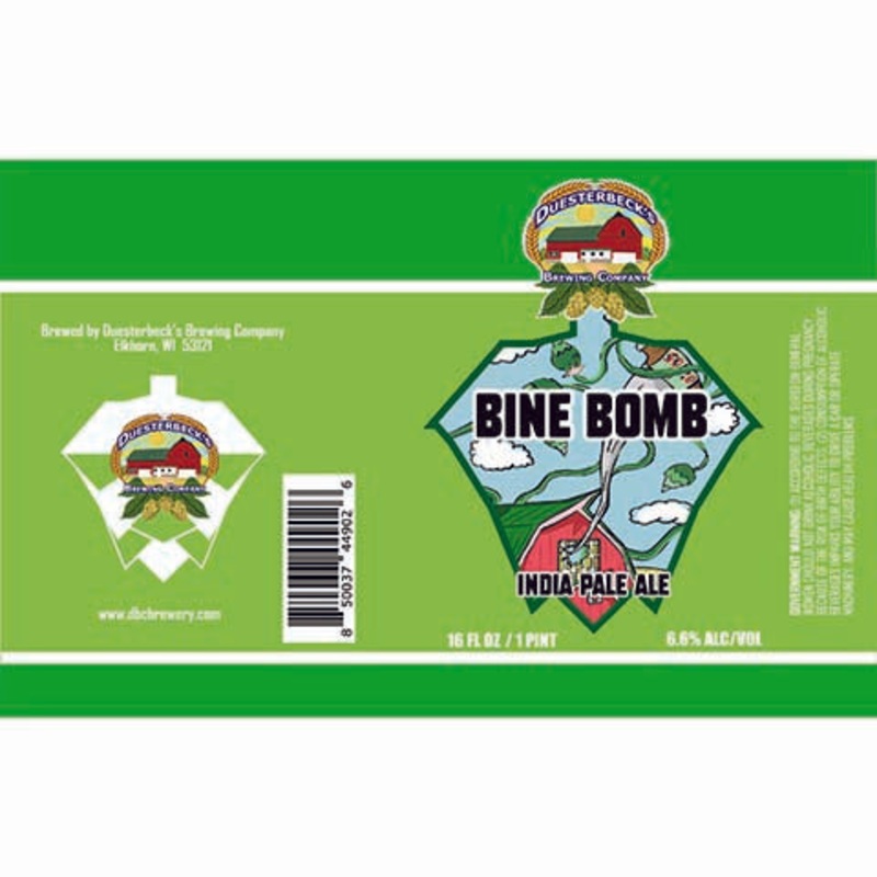 Duesterbeck’s Bine Bomb IPA 16OZ SINGLE CAN