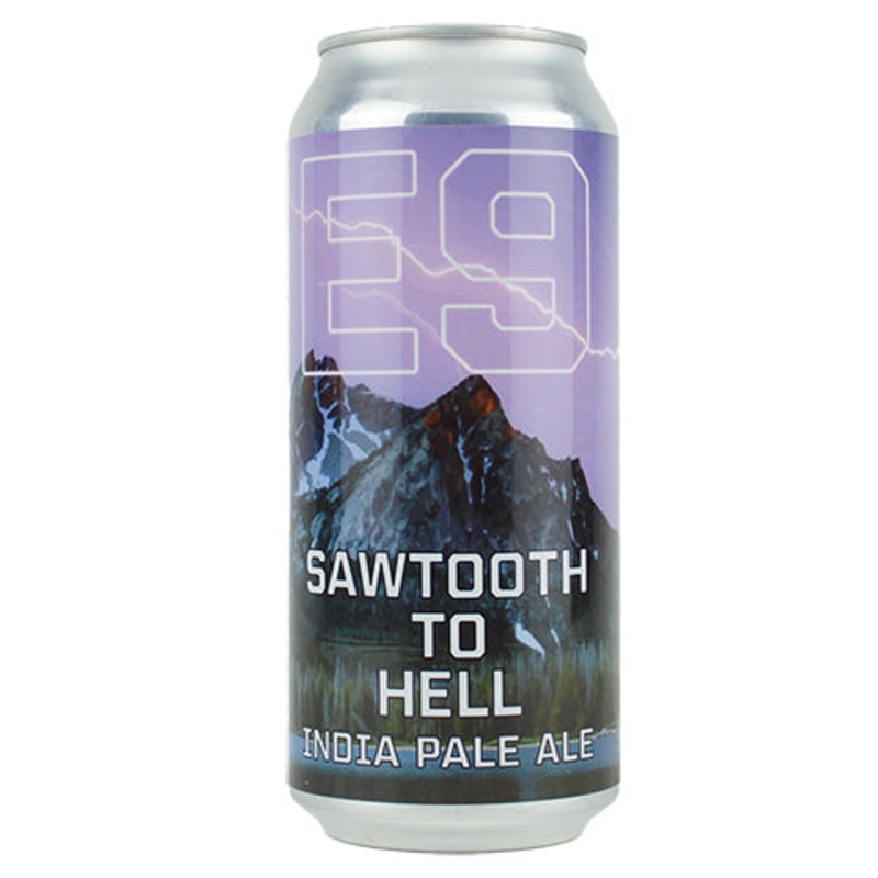 E9 Sawtooth to Hell IPA 16OZ SINGLE CAN