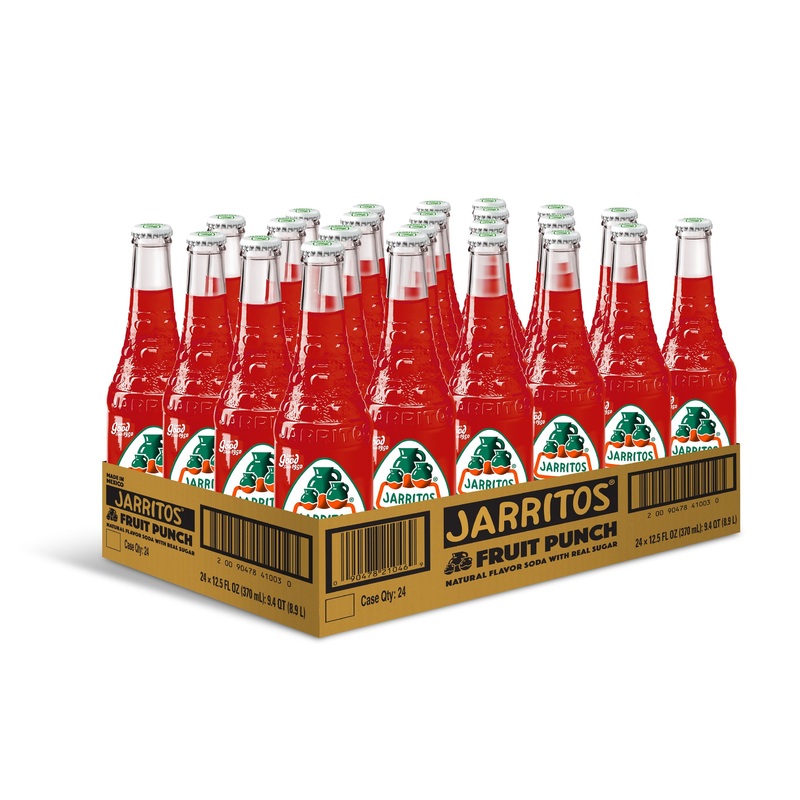 Jarritos Fruit Punch 24 Pack (12.5 oz Bottles)