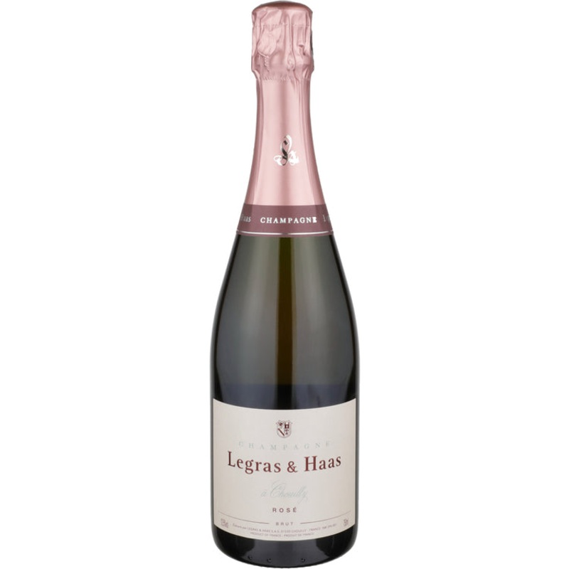 LEGRAS & HAAS CHAMPAGNE BRUT ROSE 750ML 750ML