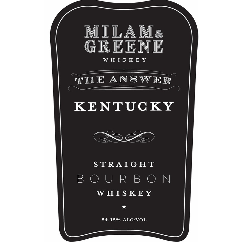 Milam & Greene The Answer Kentucky Straight Bourbon Whiskey